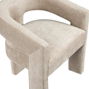 Monaco Champagne Upholstered Dining Chairs - Pair - OL