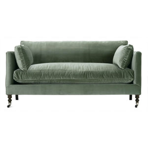 71” Madeline Sofa - Antiqued Moss Velvet OL