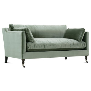 71” Madeline Sofa - Antiqued Moss Velvet OL