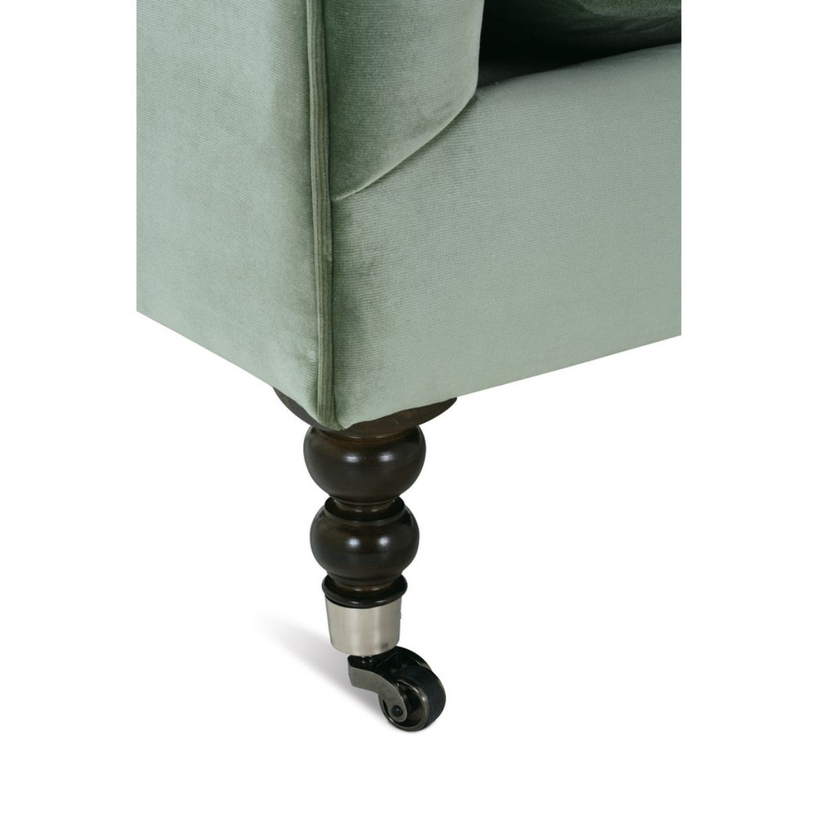 71” Madeline Sofa - Antiqued Moss Velvet OL