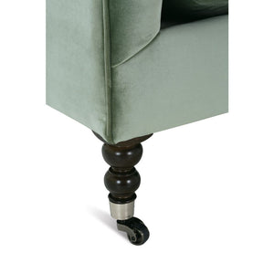 71” Madeline Sofa - Antiqued Moss Velvet OL