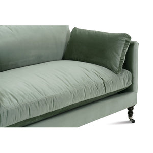 71” Madeline Sofa - Antiqued Moss Velvet OL