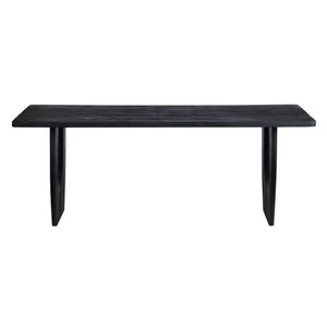 Maddox Black Mango Wood Dining Table - OL