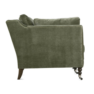 90” Madeline Sofa - Antiqued Moss Velvet - OL