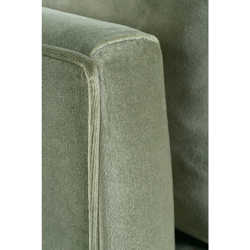 90” Madeline Sofa - Antiqued Moss Velvet - OL