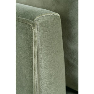 90” Madeline Sofa - Antiqued Moss Velvet - OL