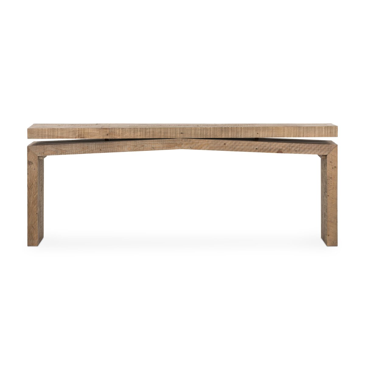 Matthes Reclaimed Pine Console Table Sierra Rustic Natural OL