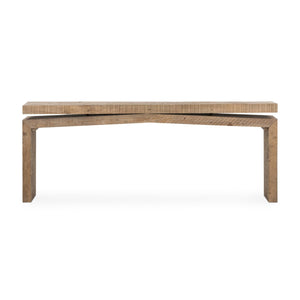 Matthes Reclaimed Pine Console Table Sierra Rustic Natural OL