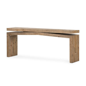 Matthes Reclaimed Pine Console Table Sierra Rustic Natural OL