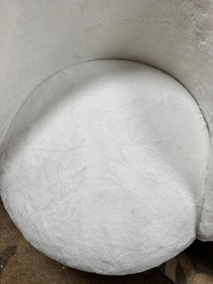 Mischa Pouf Swivel Chair