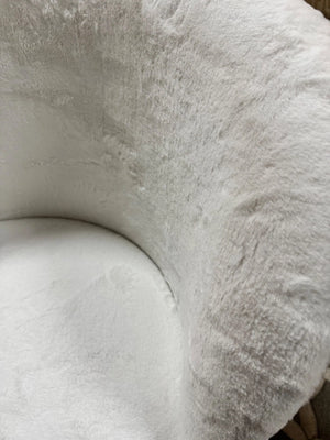 Mischa Pouf Swivel Chair