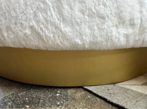 Mischa Pouf Swivel Chair