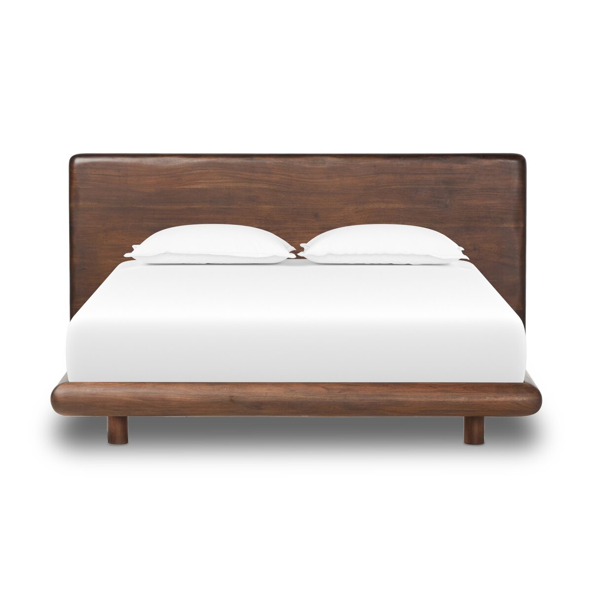 Nigel QUEEN Bed Rustic Brown Acacia OL