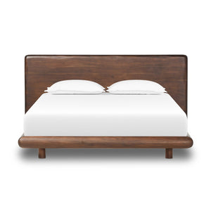 Nigel QUEEN Bed Rustic Brown Acacia OL