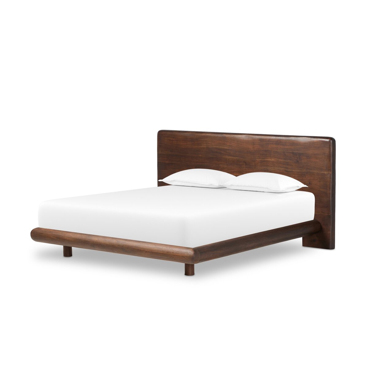 Nigel QUEEN Bed Rustic Brown Acacia OL