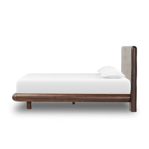 Nigel QUEEN Bed Rustic Brown Acacia OL