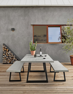 Cyrus Outdoor Dining Table Light Grey OL