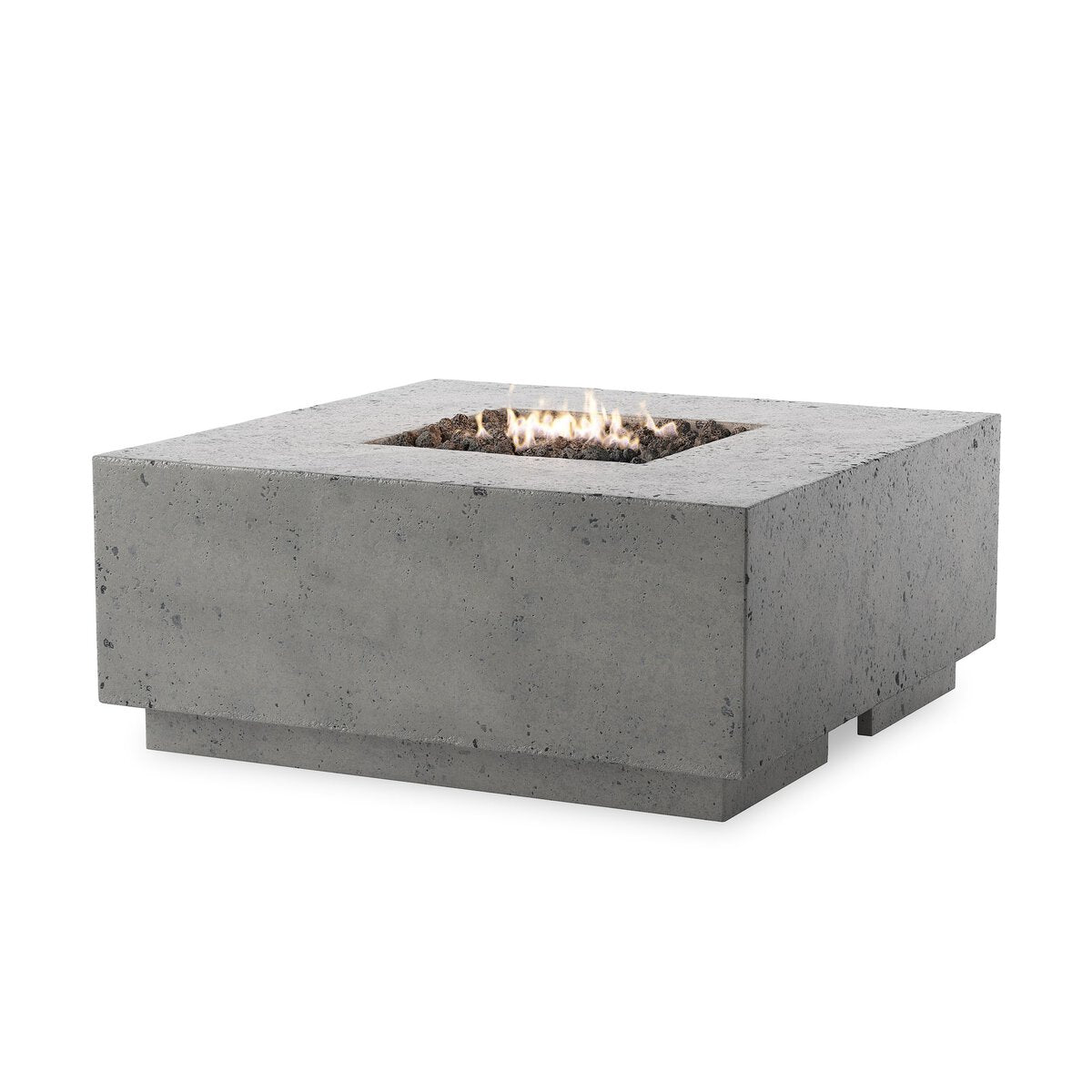 Donovan Outdoor Fire Table Pewter Concrete OL