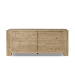 Perot 6 Drawer Dresser Light Blonde Pine OL