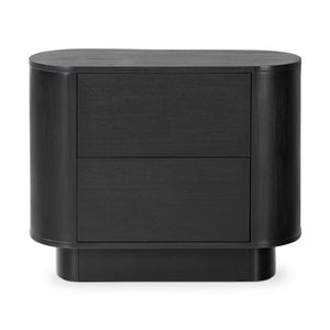 Paden Nightstand Aged Black Acacia OL