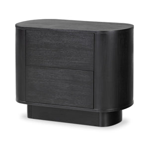 Paden Nightstand Aged Black Acacia OL