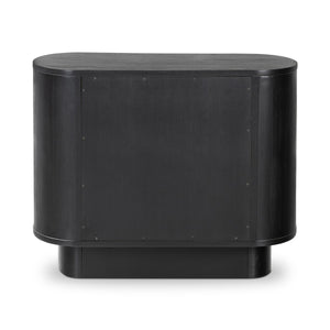 Paden Nightstand Aged Black Acacia OL