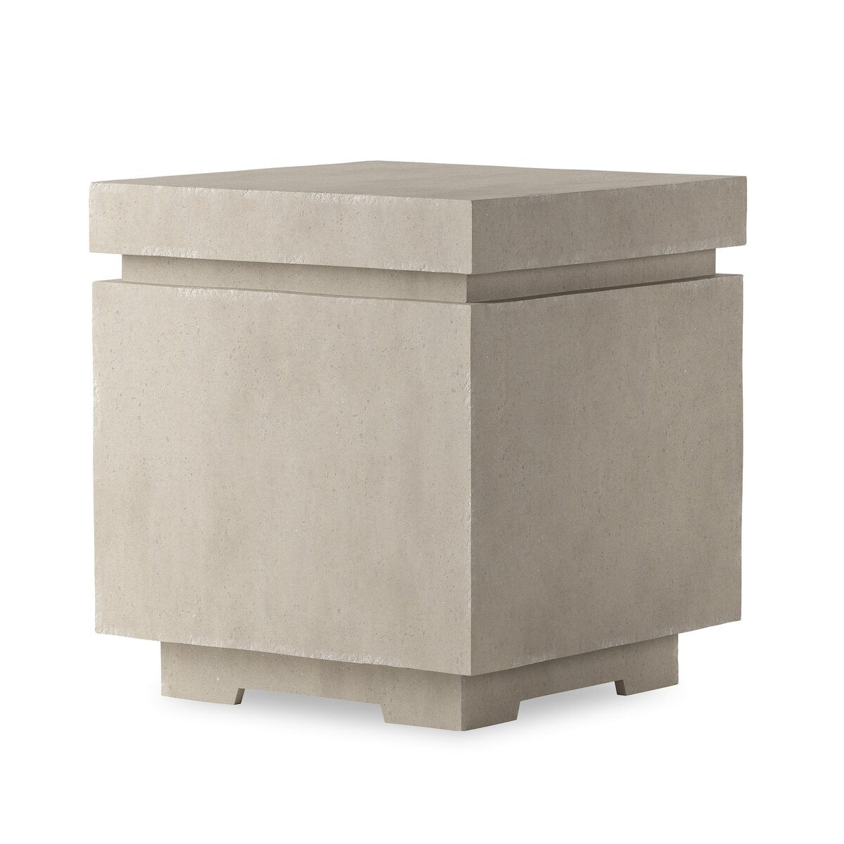 Posen Outdoor Square Propane Enclosure Natural Concrete OL