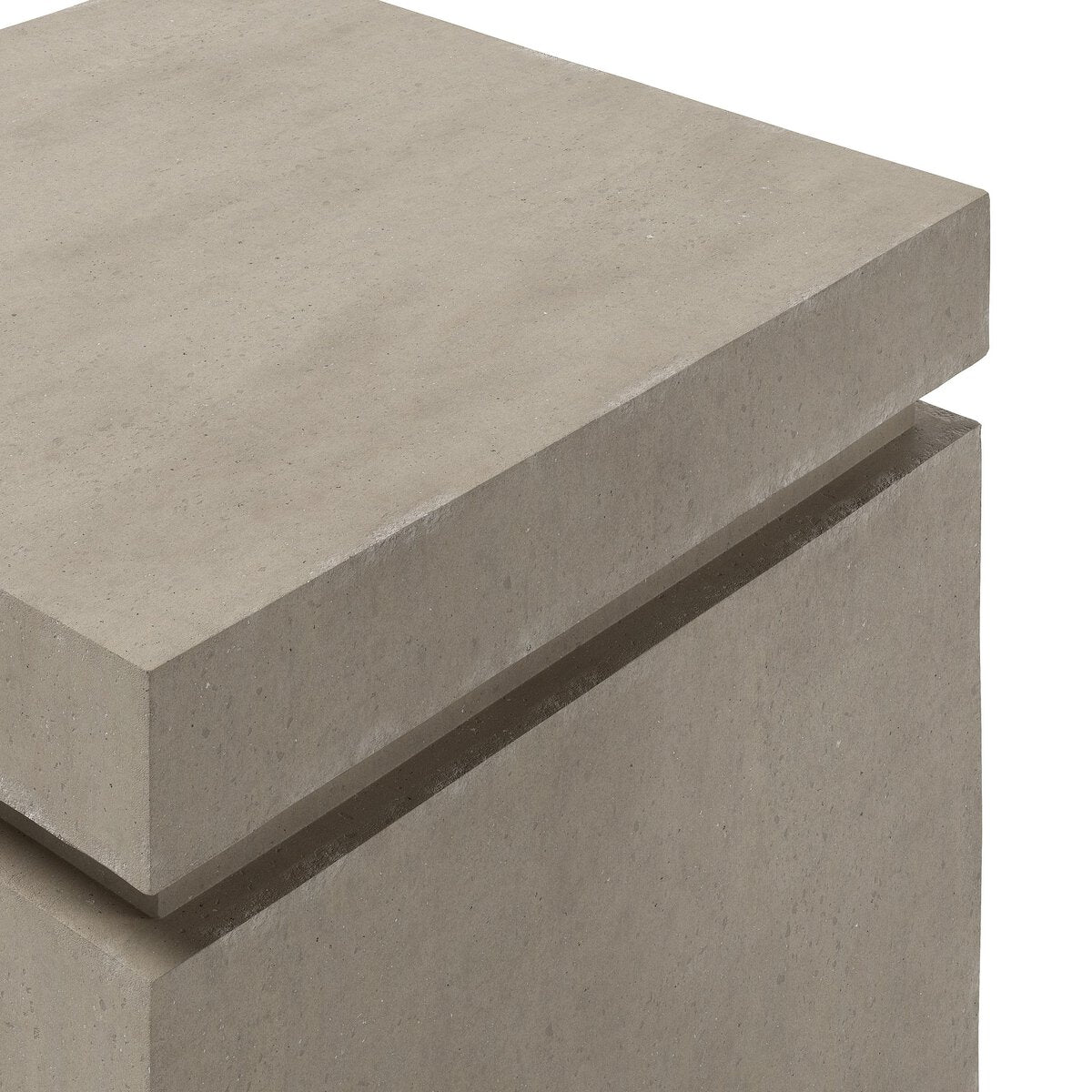 Posen Outdoor Square Propane Enclosure Natural Concrete OL