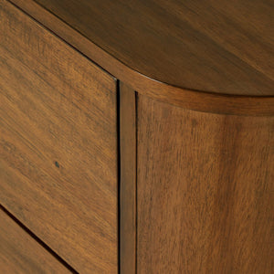 Paden Nightstand Seasoned Brown Acacia OL