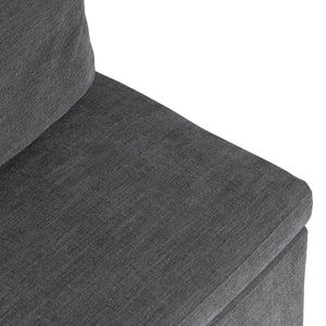 Prescott Charcoal Rolling Dining Chairs - Pair - OL