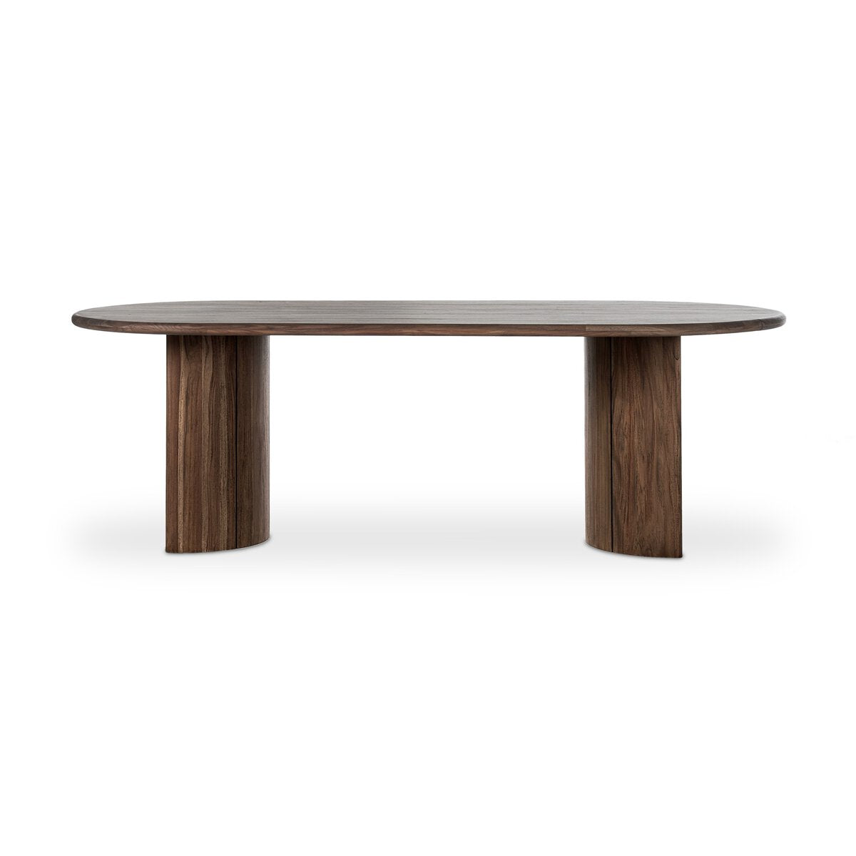 Paden Outdoor Dining Table-94" Stained Toasted Brown-FSC OL