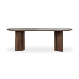 Paden Outdoor Dining Table-94" Stained Toasted Brown-FSC OL
