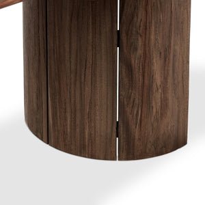 Paden Outdoor Dining Table-94" Stained Toasted Brown-FSC OL