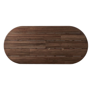 Paden Outdoor Dining Table-94" Stained Toasted Brown-FSC OL