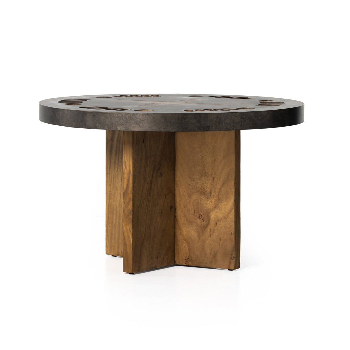 Poker Table Natural Brown Guanacaste OL