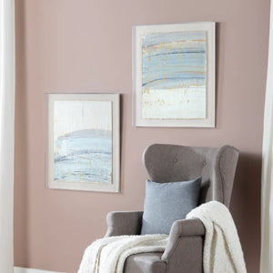 Quiet Horizon II Framed Abstract Canvas - OL