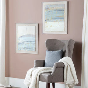 Quiet Horizon I Framed Abstract Canvas - OL