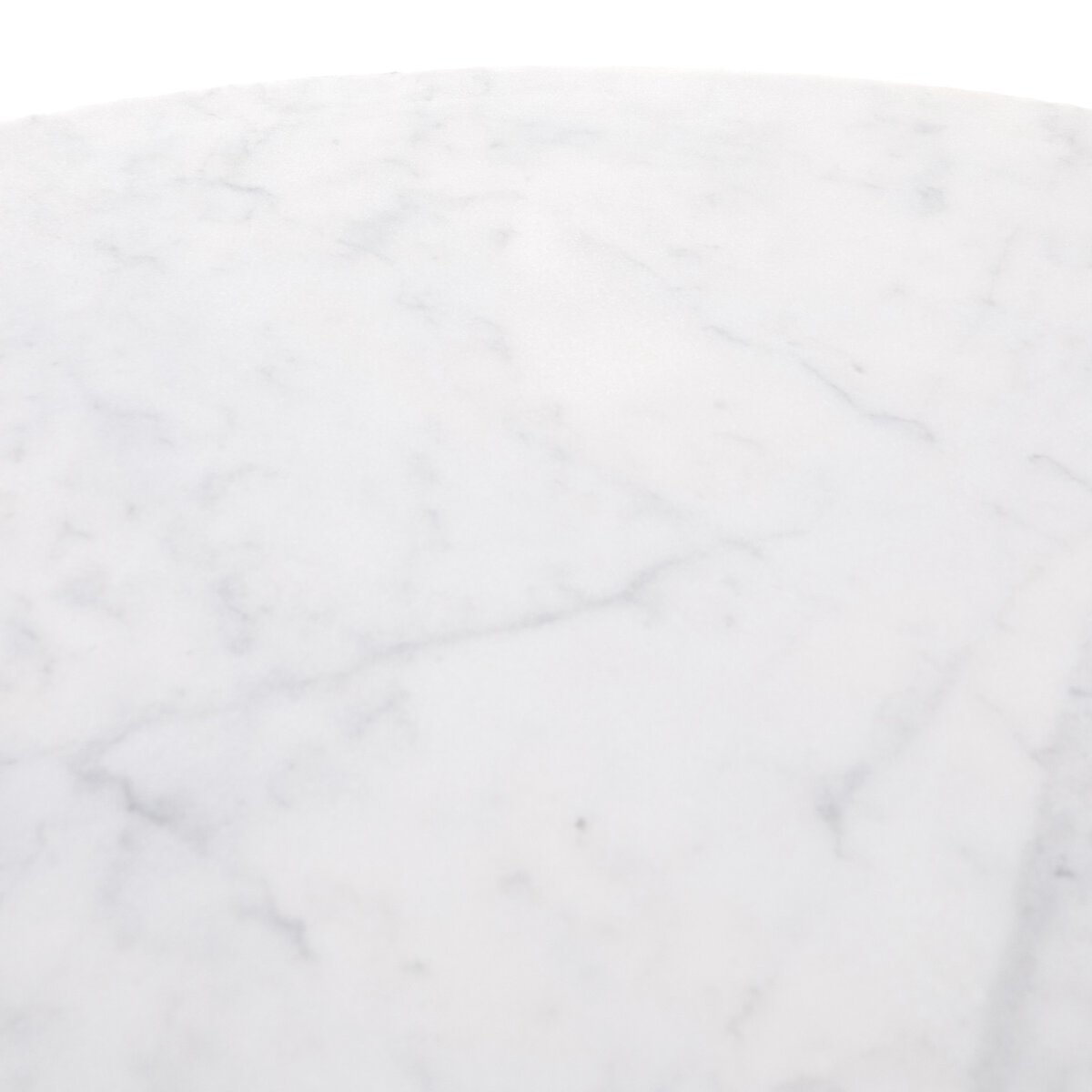 Sanders Outdoor Dining Table-54" Rough White Marble OL
