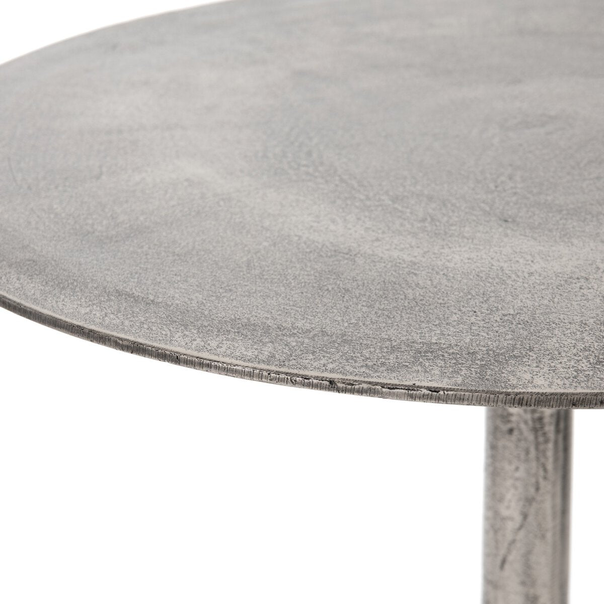 Simone Bar Table Raw Antique Nickel OL