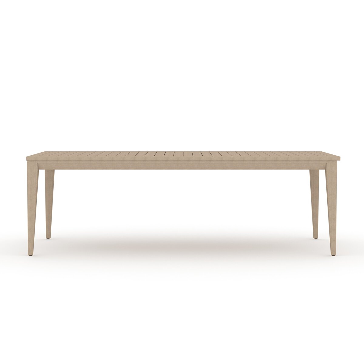 Sherwood Outdoor Dining Table Washed Brown-FSC OL