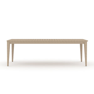 Sherwood Outdoor Dining Table Washed Brown-FSC OL
