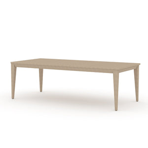 Sherwood Outdoor Dining Table Washed Brown-FSC OL