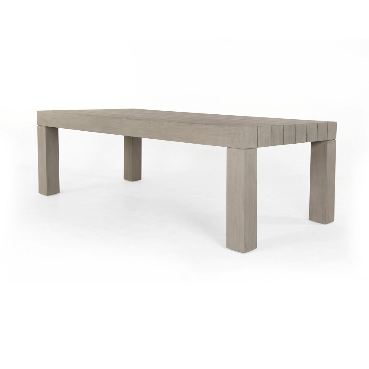 Sonora Outdoor Dining Table Weathered Grey OL