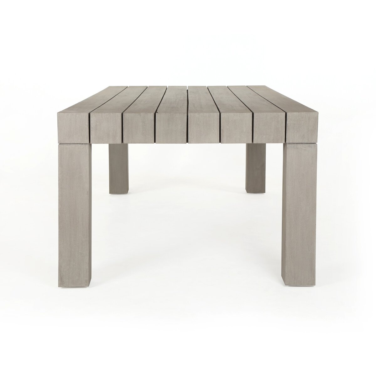 Sonora Outdoor Dining Table Weathered Grey OL