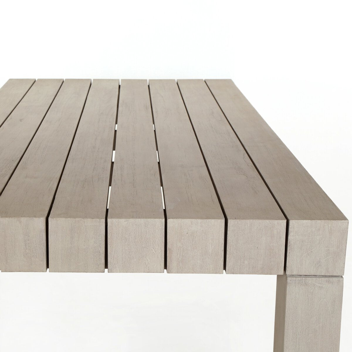 Sonora Outdoor Dining Table Weathered Grey OL