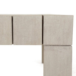 Sonora Outdoor Dining Table Weathered Grey OL