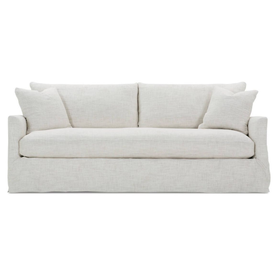 89" Lilah Bench Slipcovered Sofa OL