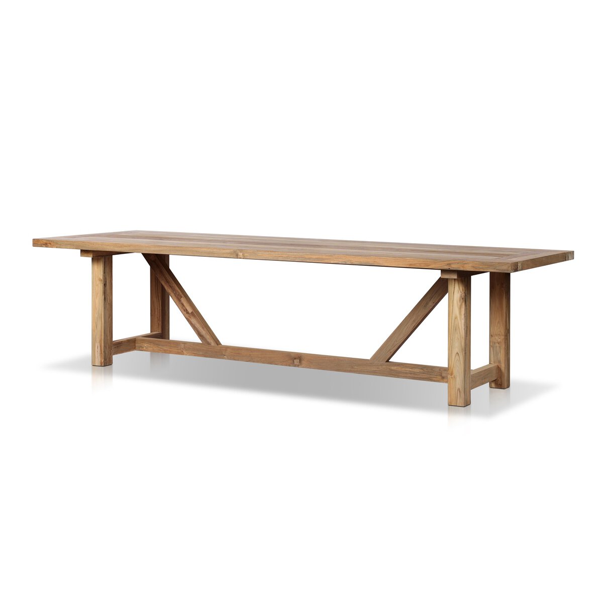 Stewart Outdoor Dining Table Reclaimed Natural FSC OL