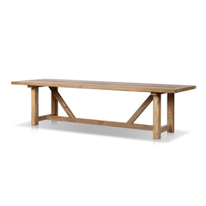 Stewart Outdoor Dining Table Reclaimed Natural FSC OL
