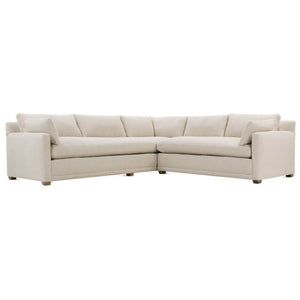 116" x 110" Sylvie Bench Cushion Sectional OL